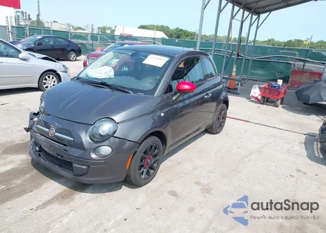 2016 Fiat 500 Pop from USA, damaged, VIN 3C3CFFAR9GT217396